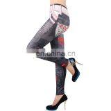 Newest Printed Seamless Tatoo Design Legging Pantaloon thumbnail-3