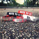 Advertising Cheap Custom Silicone Bracelet