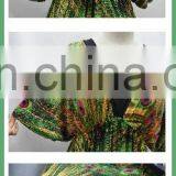 6029# Latest Fashion 2017 Peacock Fat Ladies Floral Printed Summer Casual Maxi Bohemian Maternity Dress Plus Size Women Clothing thumbnail-5