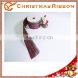 Polyester Material Buffalo Check Ribbon Christmas Nastro thumbnail-4