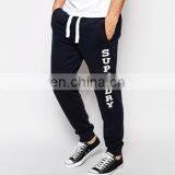 Mens Red Cotton Blend Custom Drawstring Sweatpants - Casual men's sport pant custom sweatpants,slim fitted tapered jogger sweat