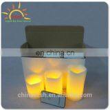 ABS Material Light E 14 LED Flicker Flame Candle Light Bulbs With Remote Control thumbnail-6
