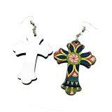 Sublimation MDF Custom Blank Earring thumbnail-1