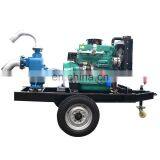 High Quality 6 Inch Diesel Engine Driven Sewage Self Priming Pump