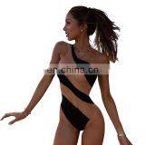 Fashion Casual Sexy Stripe Club Wear Bodysuits For Women thumbnail-1