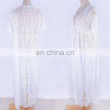 Lace Cover up Beach Dress Swimwear Cover up Women Bathing Suit Cover Ups Kaftan Beach Sarong 2019 Robe de Plage Beachwear thumbnail-7