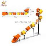 China Classic Kids Amusement Outdoor Plastic Tube Slide thumbnail-1