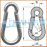 Made in China Carbon Steel Zinc Plated Snap Hook With Eyelet and Screw thumbnail-2
