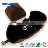 Custom Wedding Ring Boxes, Wedding Jewelry Box With Soft Eva Inside thumbnail-4