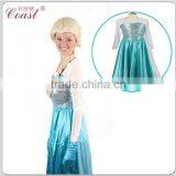 Newest Cartoon Characters Anna Elsa Princess Fancy Dress Costume Child d Dress Dress Design Quality Choice thumbnail-1