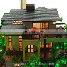 Villa Scale Model With Light Effect /Apartment Building Models / Miniature Models thumbnail-3