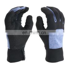 Palm anti-slip light duty driving industrial working mechanic gloves