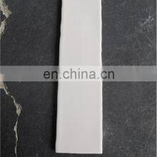 Pure White Wavy Edge Glazed Kitchen Bathroom Subway Ceramic Wall Tile OP011YE thumbnail-4