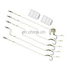 3pcs Carp Fishing Hooks Link Ready Made Rigs With Boilie Stoppers Carp Fishing End Tackle Rigs for Sale thumbnail-3