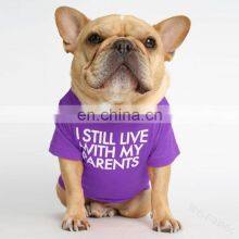 New Korea Cheap Manufacturer Custom Summer Designer 2021 Wholesale Dog Clothes Luxury thumbnail-2