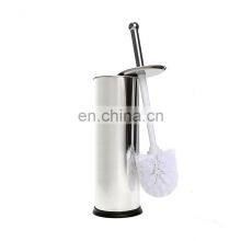 Simple Punch Hole Stainless Steel Toilet Brush Bathroom Toilet Brush thumbnail-5