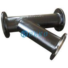 All Flanged Tee with 45° Angle Branch     All Socket Tee    All Flanged Tee    Ductile Iron Pipe Fitting