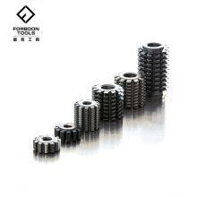 OEM High Speed Steel Straight Parallel Spline Hob Cutters With Single or Multi Start