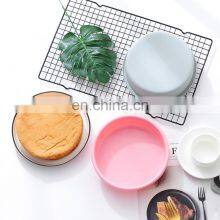 Non-stick Quick Release Tool for Baking Round Cake Pan Silicone Cheesecake Mold thumbnail-4