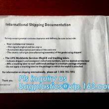 Self-Seal Security Document Packing List, UPS TNT Express Invoice Packing List Envelope, Enclosed Envelope/ Waybill Bag thumbnail-4