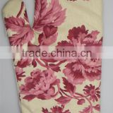 printed twill safety kitchen microwave oven glove
