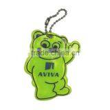 Soft Reflective Safety Hanger Keychain EN13356