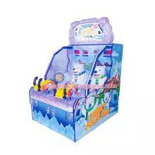 Guangdong Zhongshan Tai Le Play Children's Indoor Video Game Coin-operated Self-service Amusement Equipment Naughty Polar Bear Ball Shooting Machine Classic Game Win the Lottery thumbnail-3