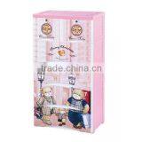 Household 5-layer Cartoon Design Baby Clothes Keyway Plastic Drawer Supplier's Choice thumbnail-1