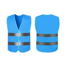 Reflective Vest Polyester Night Riding Mesh Vest With Reflective Strips thumbnail-3