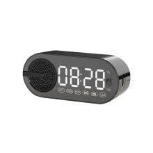 New Arrival Product Digital Display Bass Sound RGB Light Effects Wireless Bluetooth Speaker With FM Radio And Alarm Clock thumbnail-4