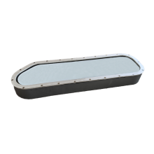 Rectangular Fixed Marine Window Marine Porthole Bridge Glass Rectangular Window thumbnail-2