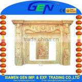 Large Stone Fireplace thumbnail-1