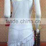 Mature Sexy Lingerie,white Sexy Satin Lady Lingerie thumbnail-3