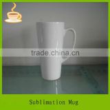 customized 16 oz ceramic travel mug with spoon