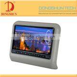 Car Headrest Monitor With HDMI Input,support DVD,USB,SD Card.
