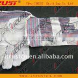 Genuine Leather Working Gloves With Patch Palm