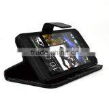 Wholesale Price for HTC One M4 Stand PU Leather Case thumbnail-1