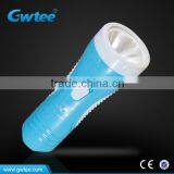 High Power Bright Light Plastic 0.5w LED Flashlight