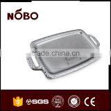 Decorative Stainless Steel Non-slip Serving Tray thumbnail-5
