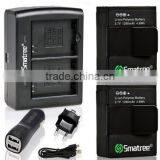 For Gopro Hero Charger With Smatree New Dual Charger Replacement thumbnail-1