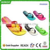 High fashion beach summer season sandals,lady flip flops