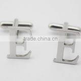 English Capital Letter ABCDE Stainless Steel Wholesale Cufflink For Men thumbnail-5