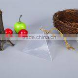Triangle Plastic Box, Triangle Semitransparent Box