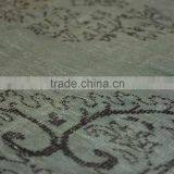 Handmade Turkish Carpet - Pale Turquoise Over-dyed Rug (9,2 x 6,3 Feet) thumbnail-2