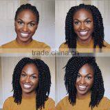 High Quality 12" 24'' 2X Havana Mambo Twist Braids With Synthetic Crochet Hair Extension thumbnail-4