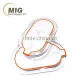 QI Wireless Charger Transmitter Pad for IPhone 4 5 6, 3 Coils Portable Charger for Samsung HTC MI Cell Phone thumbnail-5