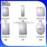 Custom Any Size Stainless Steel Logo Printed Metal Bracelet Tags For Bracelet Quality Choice thumbnail-3