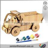 New Design Vehicle Puzzle Wooden Educational Toy thumbnail-1