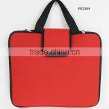 Trendy Red 14 Inch Neoprene Laptop Bag