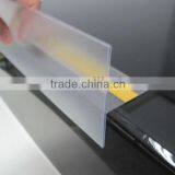 Retail-heat Bending PVC Sign Holders